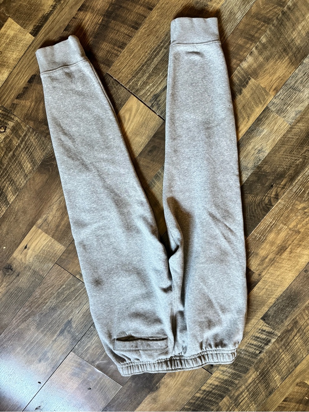 Nike Light Gray Jogger Sweatpants - Picture 5 of 7